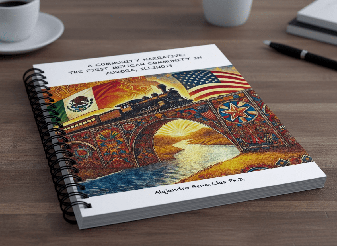 Cover of A Community Narrative: The First Mexican Community in Aurora, Illinois